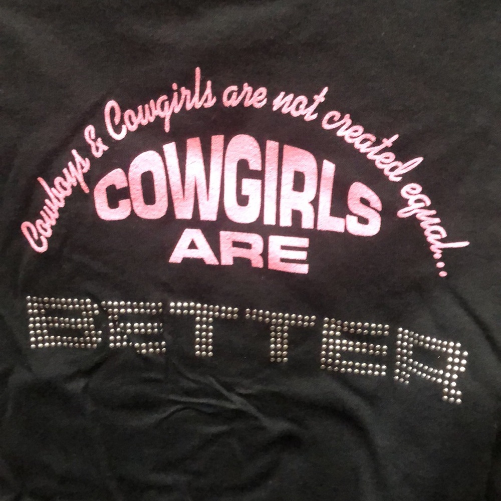 Vintage NWT Wrangler Cowgirls are BETTER Long Sleeve Tee